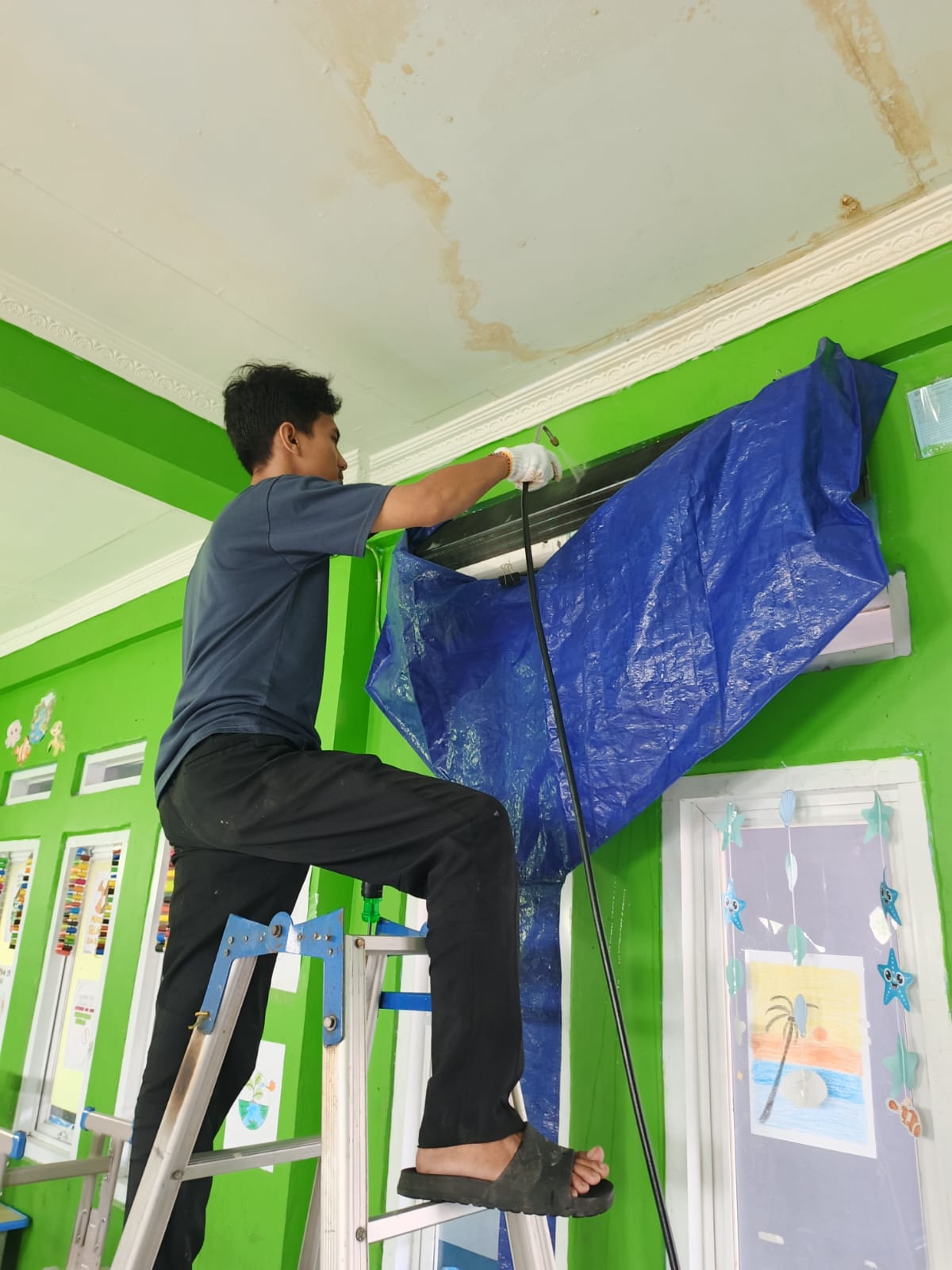Service AC Rumah Pak Rudi